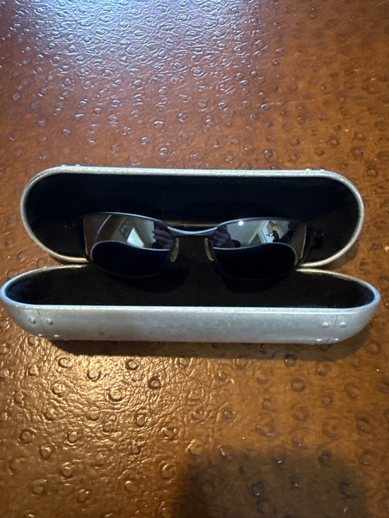 Oakley wireframes and Oakley sunglasses case vintage main image 4